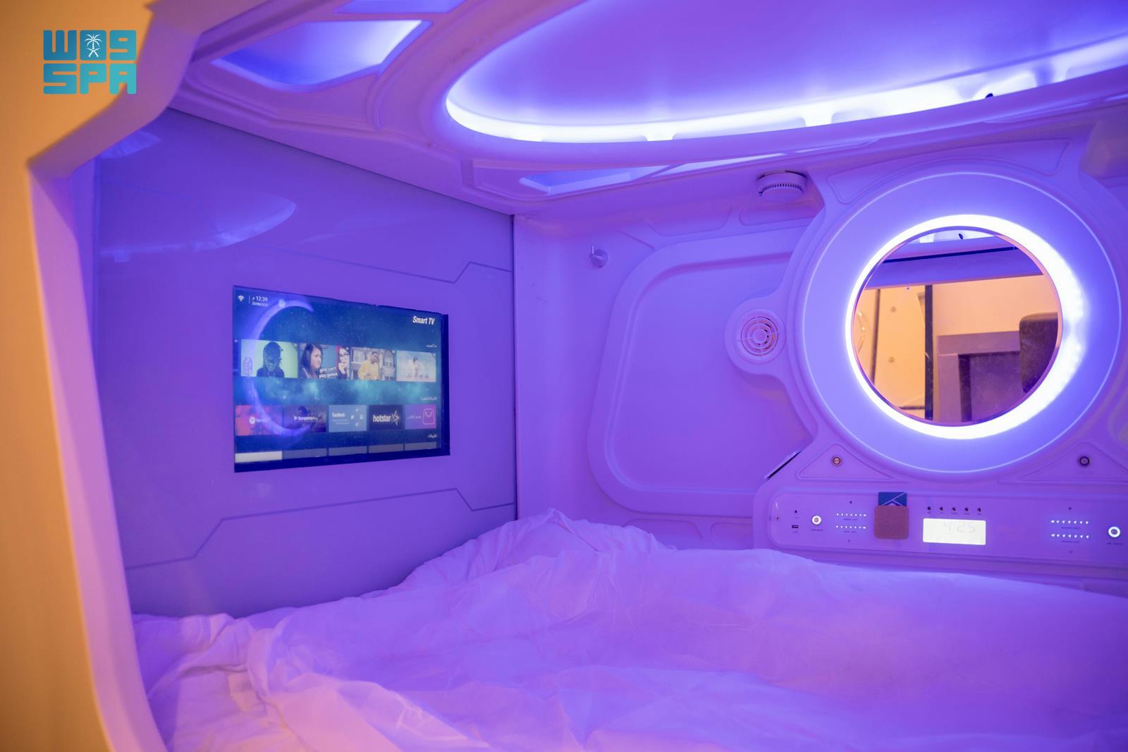 'Sleeping Pods' Enhance Travelers' Experience at King Khalid