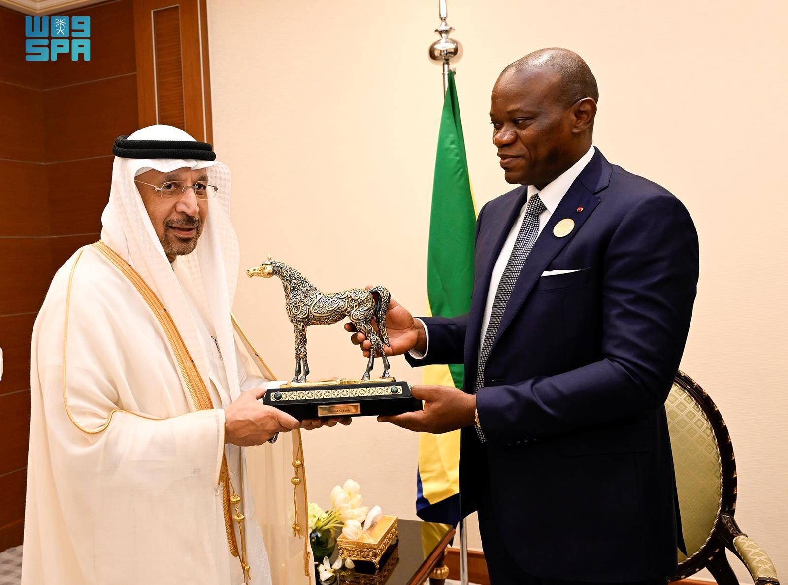 Minister of Investment Meets with Transitional President of Gabon