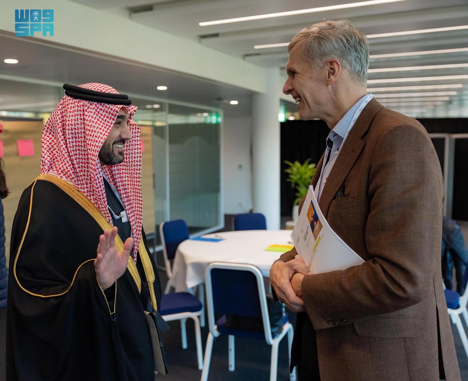 Saudi Olympic and Paralympic Committee President Meeting