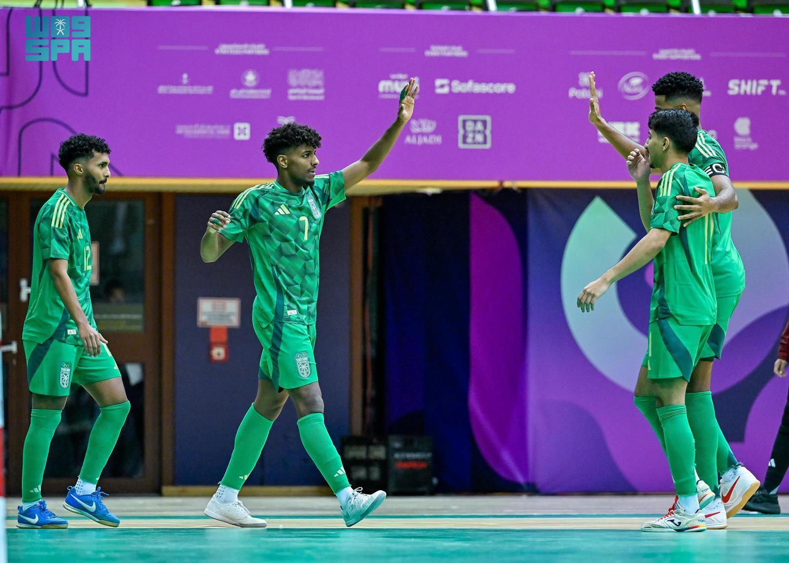 Saudi futsal team at Islamic Solidarity Games 2025