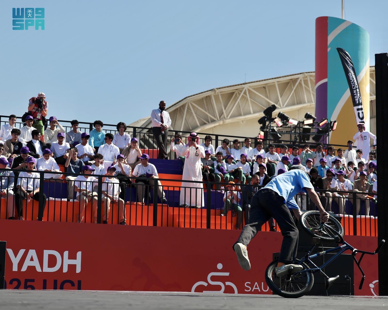 Riyadh Students at UCI Urban Cycling World Championships