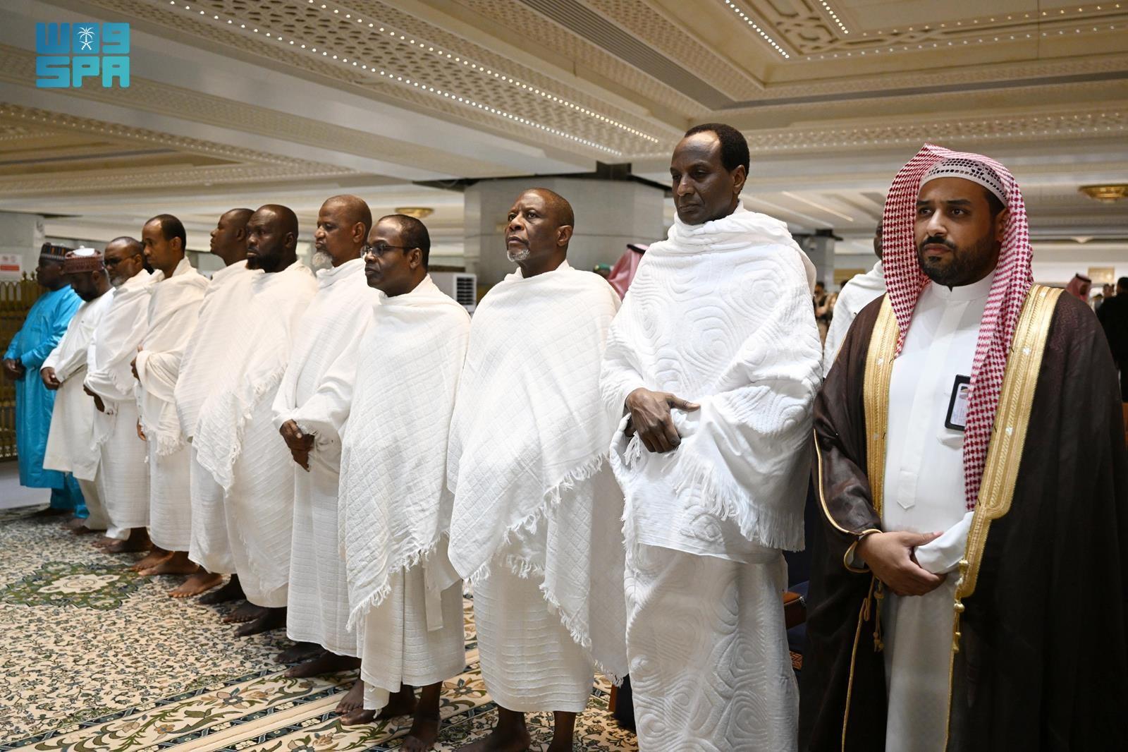 Niger Prime Minister Ali Mahamane Lamine Zeine in Makkah
