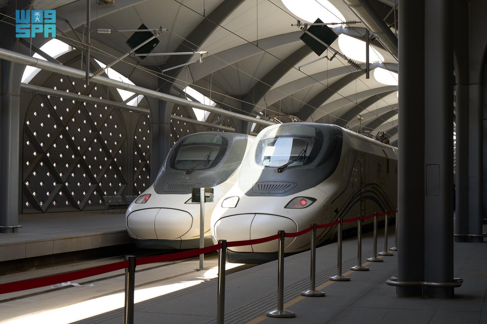 مقصورة قطار الحرمين من الداخل