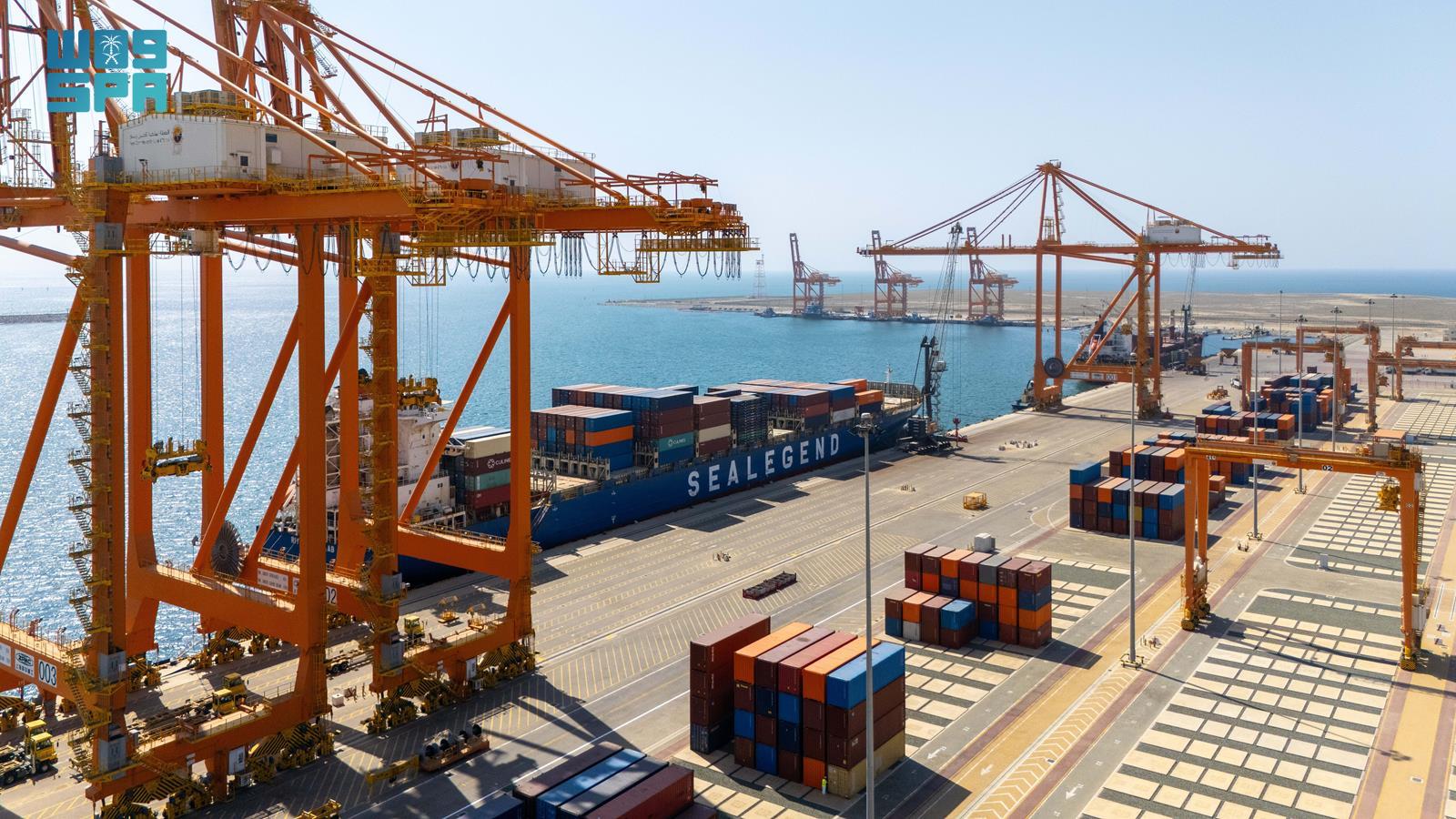 تطورات مشروعات الهيئة الملكية وميناء جازان اليوم