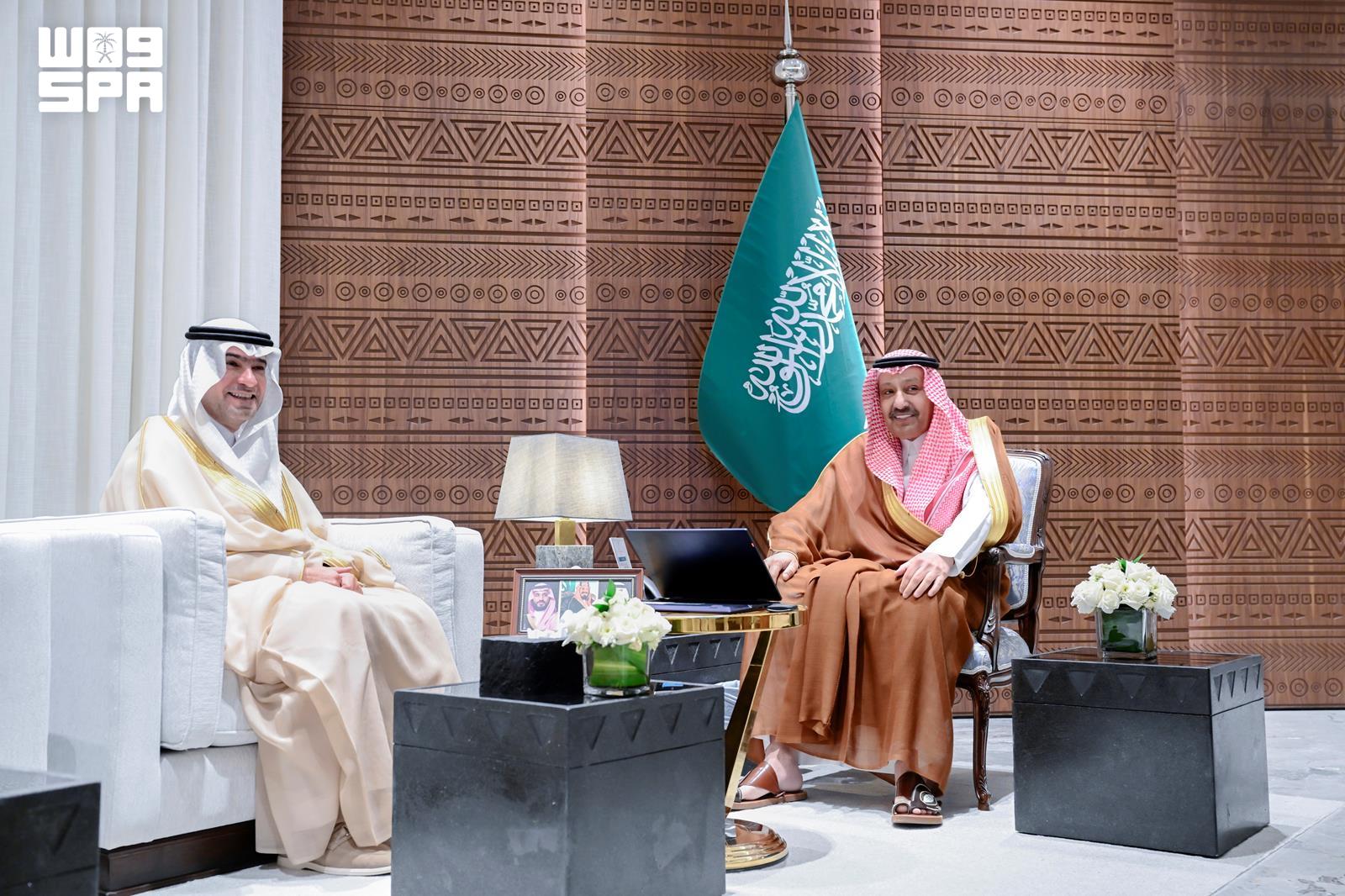 عام / أمير منطقة الباحة يستقبل وزير البلديات والإسكان