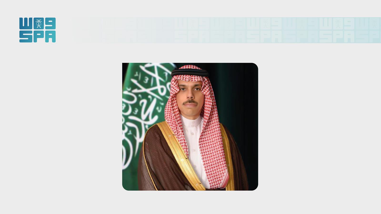 سياسي / سمو وزير الخارجية يتلقى اتصالًا هاتفيًا من رئيس مجلس الوزراء وزير خارجية دولة قطر