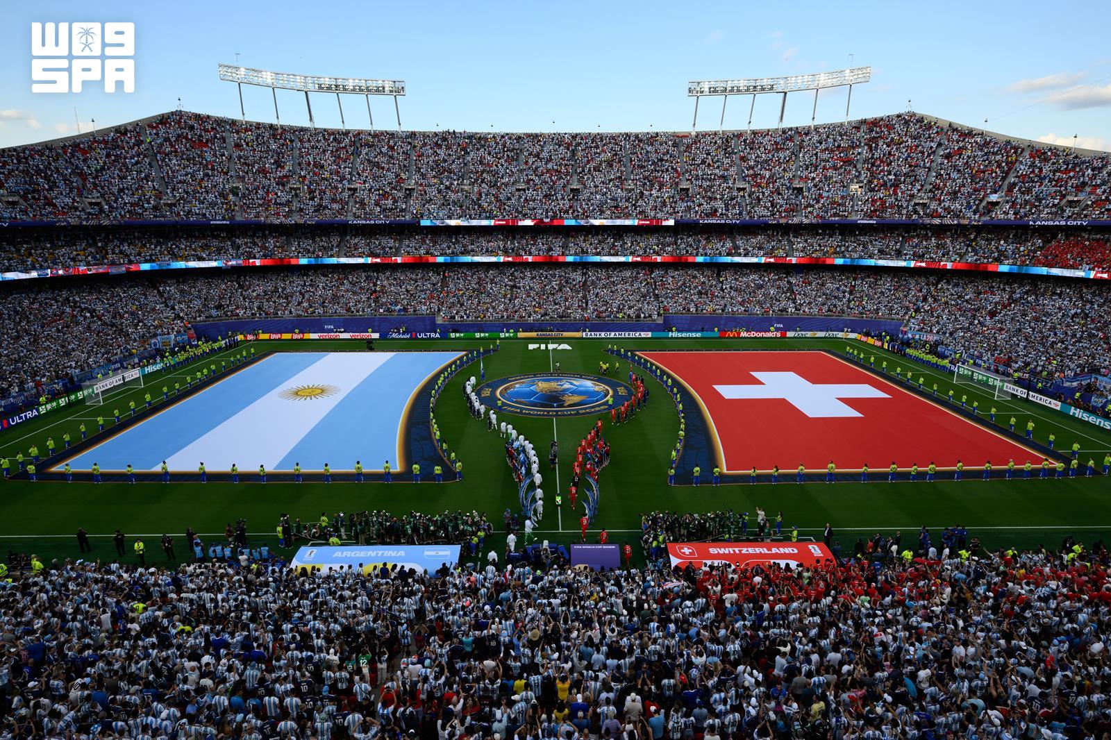 رياضي / الأرجنتين تعبر سويسرا بثلاثية وتتأهل إلى نصف نهائي كأس العالم 2026