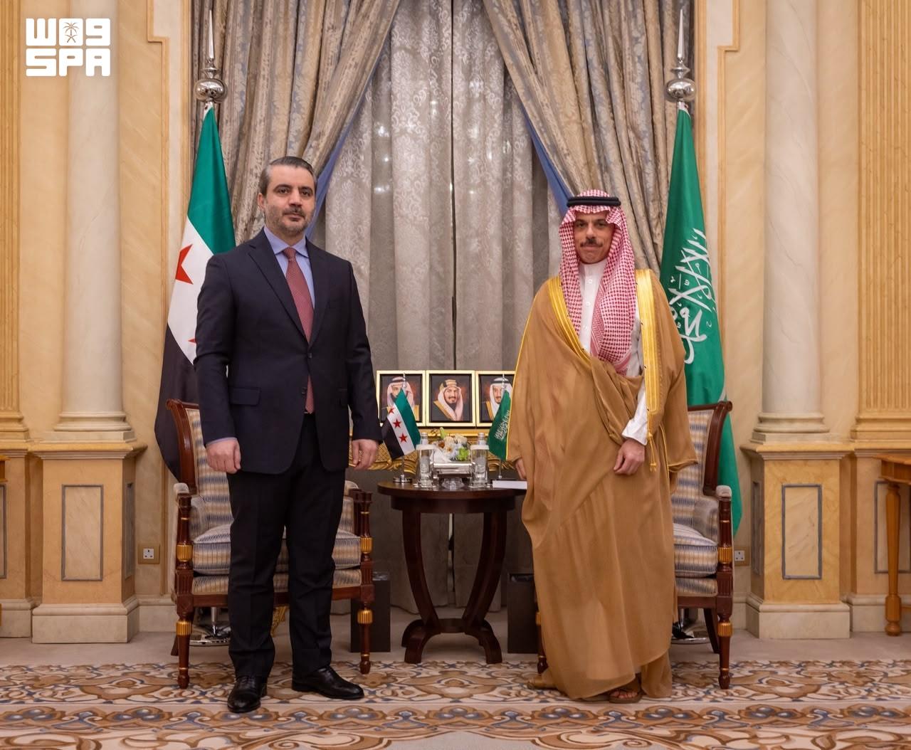 سياسي / سمو وزير الخارجية يستقبل وزير خارجية سوريا