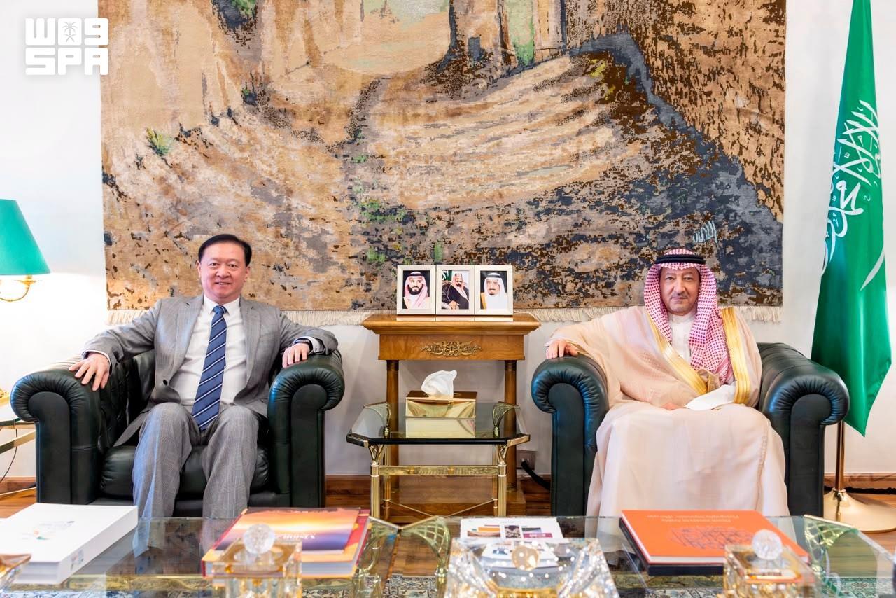 سياسي / نائب وزير الخارجية يستقبل سفير جمهورية الصين الشعبية لدى المملكة